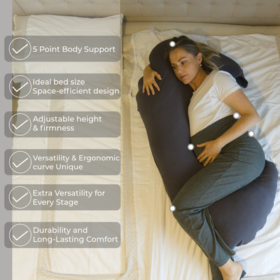 MaterniCo 5-in-1 Maternity Support Pillow